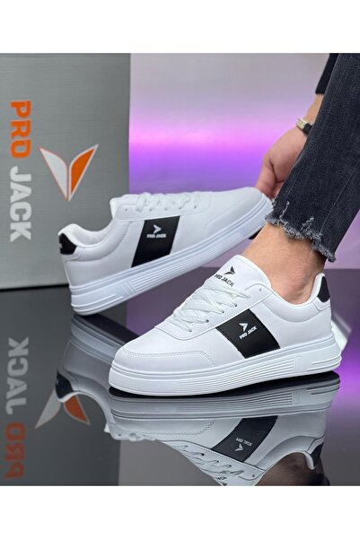 PRO JACK White Black Daily Orthopedic Sneaker Men's Sports Shoes - Pj732