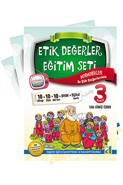 Damla Yayınevi ETİK DEĞERLER EĞİTİM SETİ-3. SINIF (10 KİTAP)