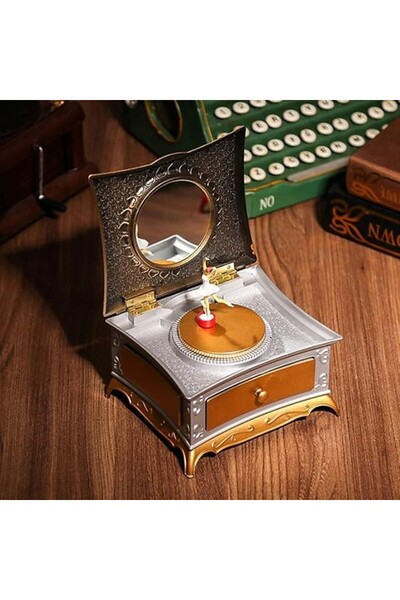 Skygo Dans Eden Kız Müzik Kutusu Balerin Dönen Müzik Kutusu N-48