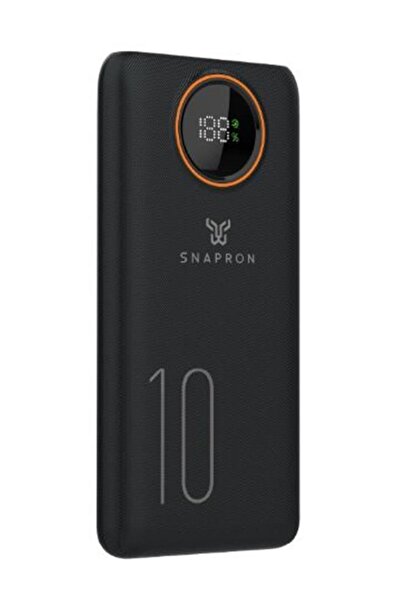 SNAPRON SNP-3012 10.000 Mah LCD Ekran Dahili Kablolu 22.5w Hızlı Şarj Powerbank