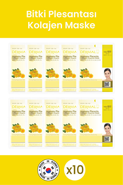 Dermal Sıkılaştırıcı, Yenileyici, Nemlendirici Bitki Plesantası Özlü Kolajen ...