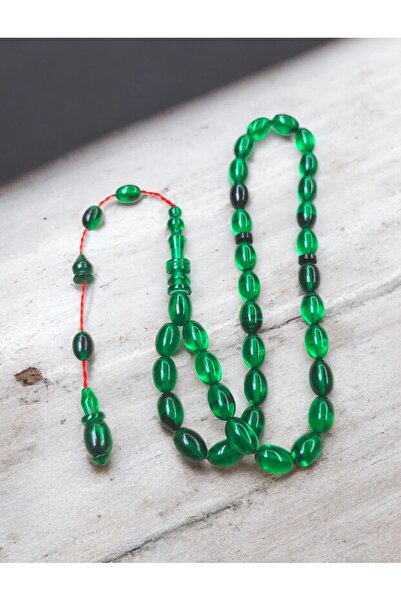 İnan Tesbih Arpa Kesim Master's Craftsmanship Ringed Model Fire Amber Prayer ...