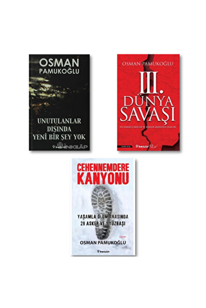 İnkılap Kitabevi Osman Pamukoğlu Kitap Seti / Unutulanlar Dışında Yeni Bir Şe...