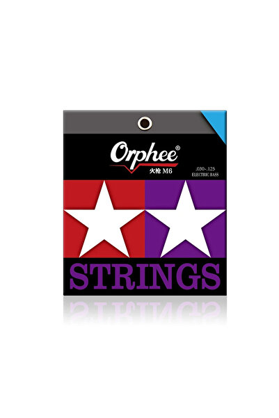 Choice أوتار أورفي M6 للغيتار الكهربائي الباس، ملحقات سلسلة M للآلات الوترية ...