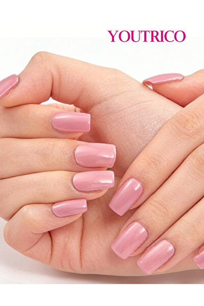 Youtrico ملصقات طلاء أظافر لامعة بـ 16 إصبعًا ذاتية اللصق DIY