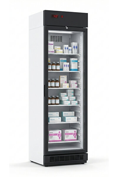 Marketcooler MED375 Medikal Eczane Aşı Ve İlaç Soğutucu Muhafaza Dolabı