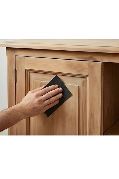 ÜMİTAVM Professional Furniture and Door Painting Set - 10 Pieces - Finger Roller + Sandpaper + Masking Tape