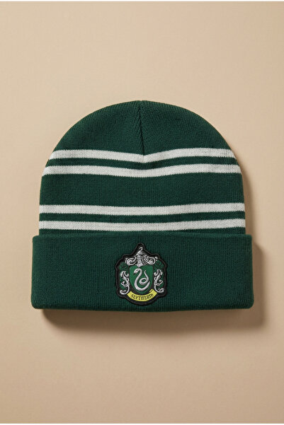 Sihir Dükkanı Slytherin Bere Standart Beden Örme Akrilik