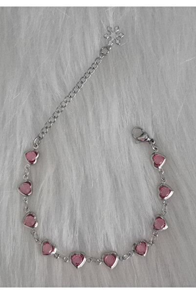 karitasarim Pembe kalpli bileklik
