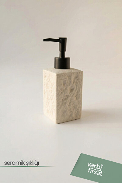 Varbifırsat Modern Desenli Seramik Sabunluk 180 ml