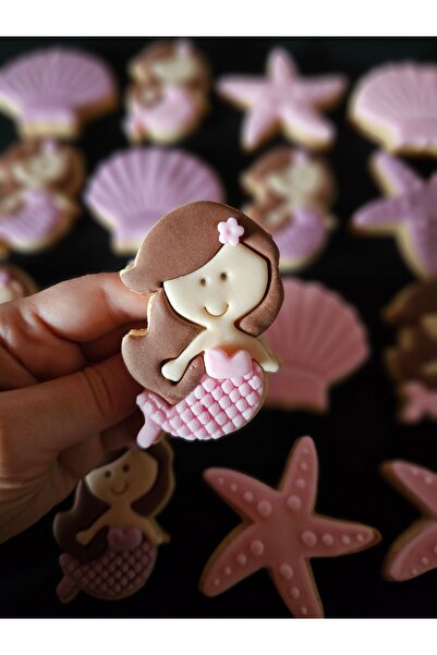 Mimosa Bakery Deniz kızı Deniz Yıldızı İstiridye Konsept Şeker Hamurlu Butik ...