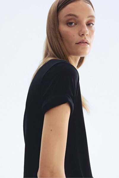 H&M Silk-blend T-shirt