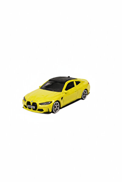 MSZ BMW M4 MSZ 1:64 Mașină model galbenă