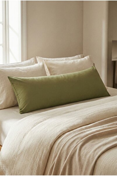 NESCO Tek Kişilik Yatak Yastığı | Uzun Yastık | Dekoratif Uzun Yastık 50x100 ...