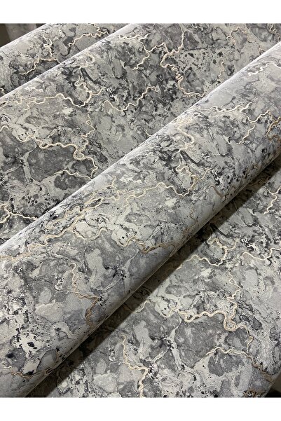 KOÇ YAPI DEKOR Tutkal hediye 16 m2 ithal granit desen kabartmalı gri gold det...