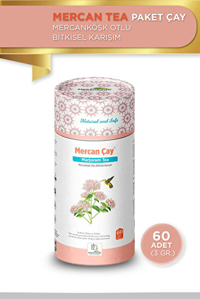 Hekimzade Mercan - Karabaş Otu Ve Mercan Köşk Içeren Bitkisel Paket Çay