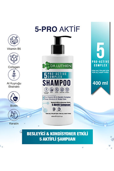 DR.LUTHIEN 5 PRO-ACTIVE Hızlı Uzayan, Sağlıklı Saçlar için Kondisyoner Etkili...