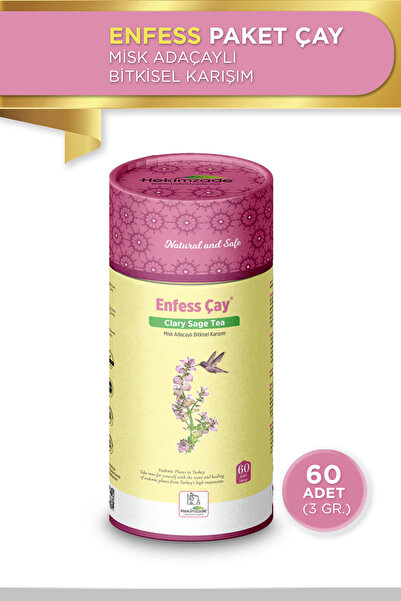 Hekimzade Enfess - Karabaş Otu Içeren Bitkisel Paket Çay - 60 Adet (3gr)