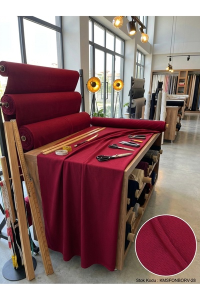 LEVENT ÖZEL Armül Dokulu Fon Perdelik Kumaş 100x300