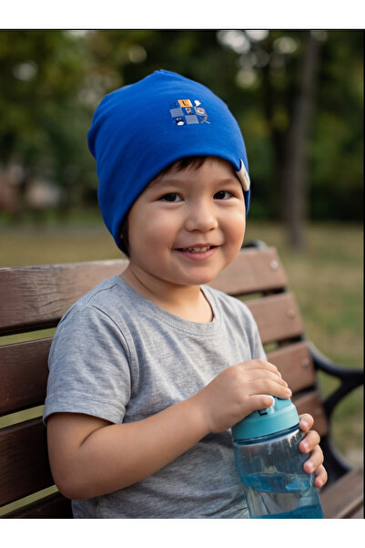 Kardelen Butik Denizli 100% pamuk, dvoslojna beretka od češljanog pamuka za d...