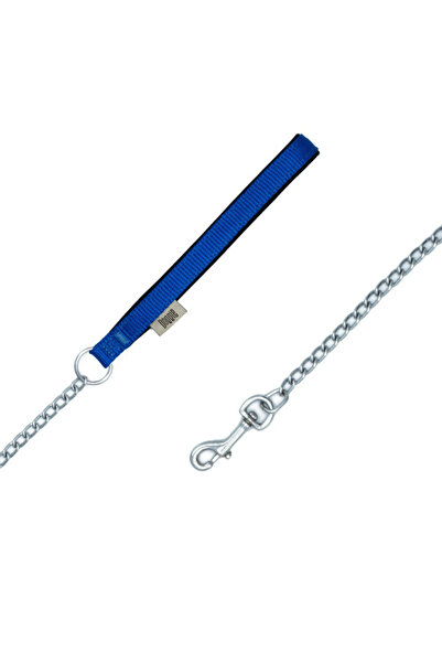 Doggie طوق كلب منسوج مريح أزرق متوسط 2x110 سم