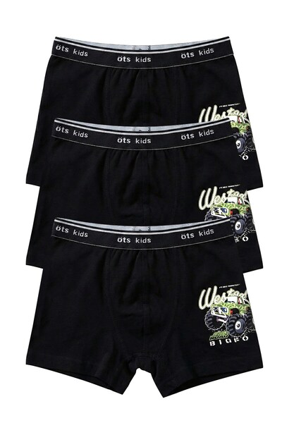 Öts Boys' Boxer 3-Pack (96% Cotton - 4% Elastane)