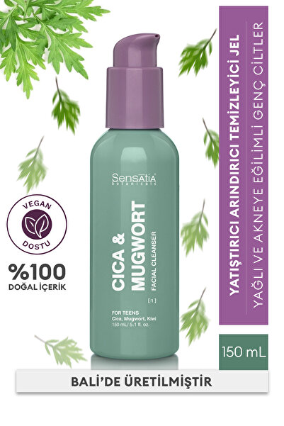 Sensatia Botanicals Yağlı ve Akne Eğilimli Genç Ciltler için Doğal Yüz Temizl...