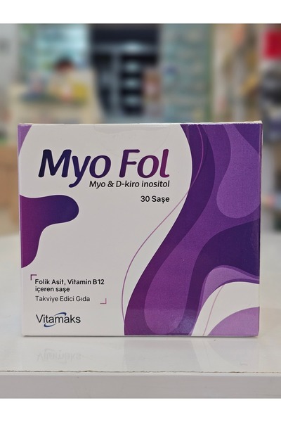 vitamaks Myo Fol, Myo , D-kiro Inositol 30 Saşe
