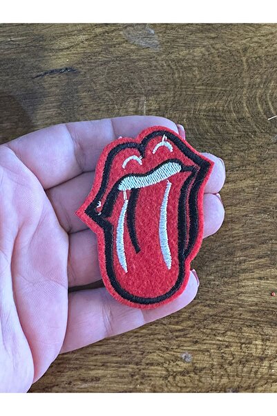 Gönülden Tasarım Ütü İle Yapışan Dil Arma Dikiş Aksesuarı 7x5 Cm