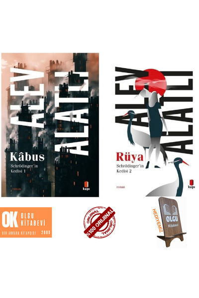 Kapı Yayınları Schrödinger'in Kedisi  Kabus - Schrödinger'in Kedisi Rüya /2 k...