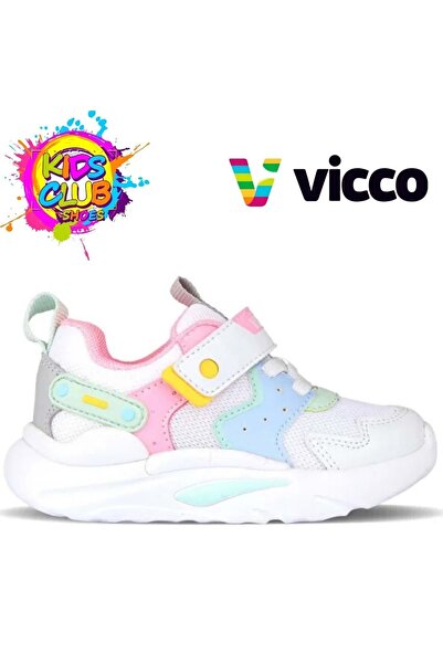 Vicco Birdy First Step Бебешки ортопедични детски спортни обувки БЯЛО