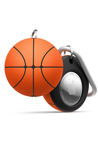 Elago Airtag Basketbol Topu Düşmeye Karşı Dayanıklı Premium Silikon Kılıf