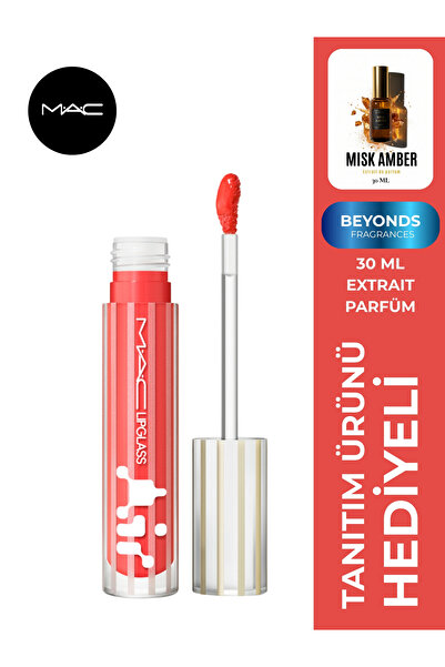 M.A.C New Lipglass Air Non-Sticky Gloss - Cam Gibi Parlak