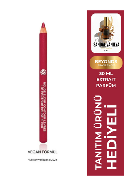 Yves Rocher Tahta Dudak Kalemi Kremsi Dokulu Saten Bitiş Uzun Süre Kalıcı 1.1 g