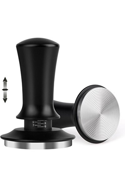 Arabest مكبس قهوة إسبريسو، مكبس قهوة 51 مم، مكبس قهوة باريستا مزدوج الزنبرك م...