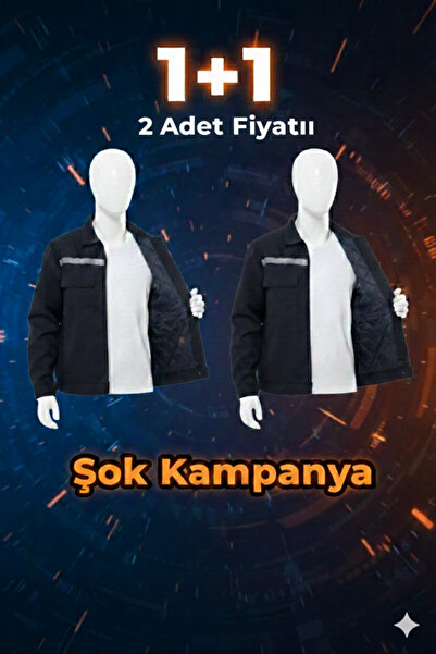 Secura İş Güvenliği Kaynakçı Montu 7*7 Gabardin Dış Kumaşı Pamuklu %100 İçi K...