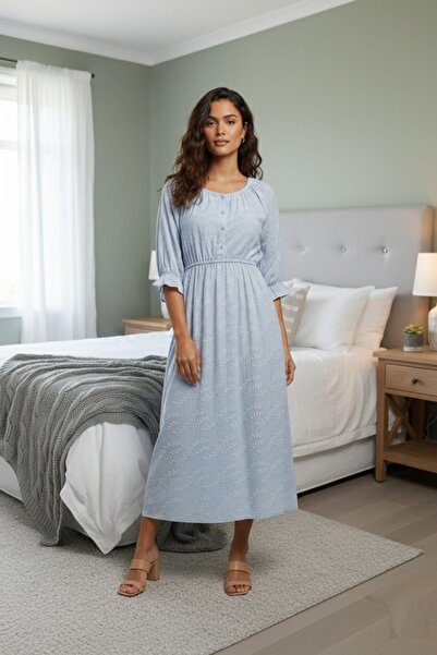 bbs fashion فستان نسائي ميدي