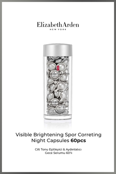 Elizabeth Arden Visible Brightening Spot Correcting Night Serum 60 Capsules –...