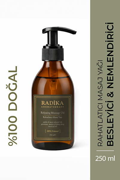Radika Aromaterapi Rahatlatıcı Masaj Yağı / Aromaterapi Masaj Yağı / 250 ml /...