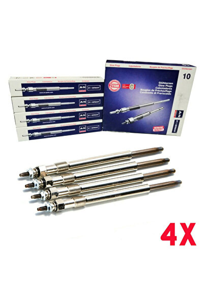 A&N Renault fluence (L3) 1.5 dci kızdırma bujisi 2010-sonrası 4,4v (4 adet) e...