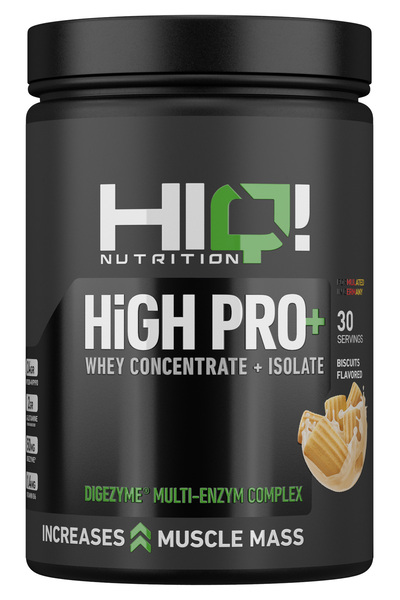 HIQ NUTRITION Hıq Hıgh Pro 900g Bıscuıts Flavored