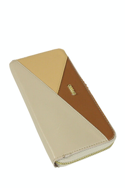 OLLBAG 1007 Faux Leather Women's Wallet / Purse Mix Mink