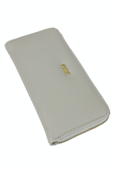 OLLBAG 1007 Faux Leather Women's Wallet / Purse Gray