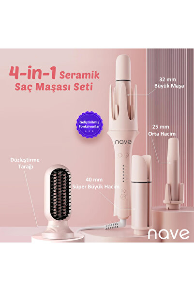 nave 4 IN 1 SAÇ MAŞASI SETİ XN-399-1