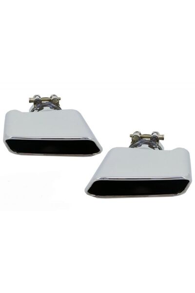 autogp Bmw f10 550 egzoz ucu sağ sol takım krom 2011 / 2016