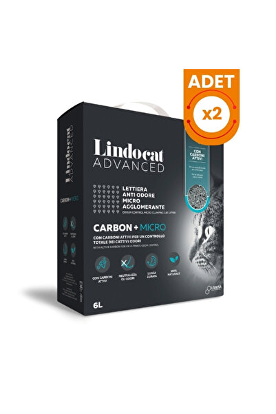 Lindo Cat Lindocat Advanced Carbon Aktif Karbonlu Ekstra Topaklanan İnce Tane...