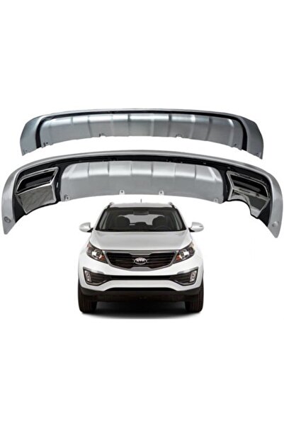 autogp Kia sportage ön ve arka koruma difüzörü çift çıkış egzos 2010 / 2015