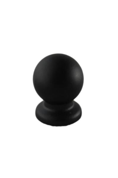 bablife 5 Adet Küçük Misket Düğme Siyah 25mm Çapında Çekmece Dolap Mobilya Ku...