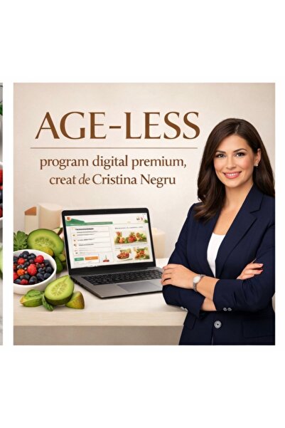 OEM AGE-LESS – program digital premium de nutriție și anti-aging