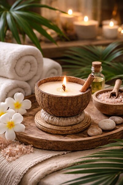 ersu store Büyük Boy Altlıklı Özel Tasarım Gerçek hindistan Cevizi Kabuğunda ...